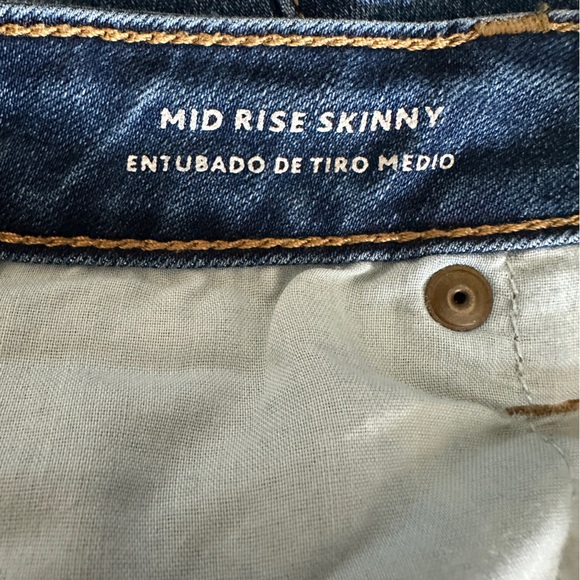 Universal Thread Blue Skinny Jeans Sz 14 - Picture 6 of 7